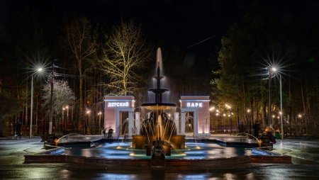 Детский парк Ухта реконструкция