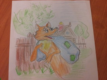 Сказки Лисичка со скалочкой