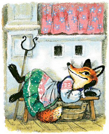 Лисичка со скалочкой театр своими руками