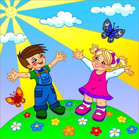 Мальчик лето иллюстрации