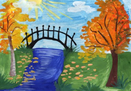 Конкурс рисунков осень дивная пора