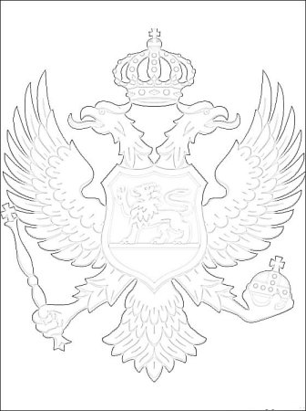 Двуглавый орёл герб России