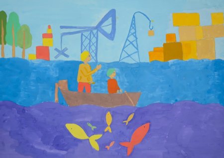 Нижневартовск рисунки города