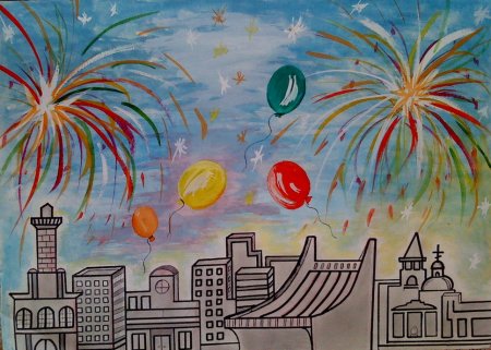 Саратов рисунок