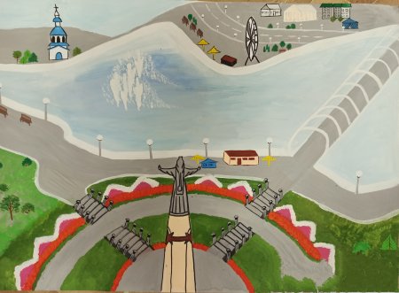 Город на севере Нижневартовск