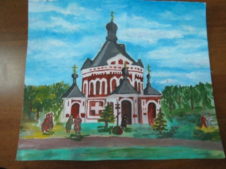 Рисунок Гусь Хрустальный