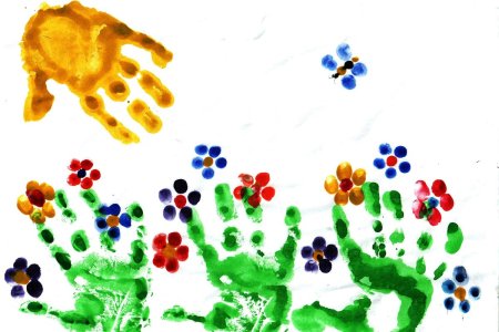 Нетрадиционное рисование для детей 4 лет