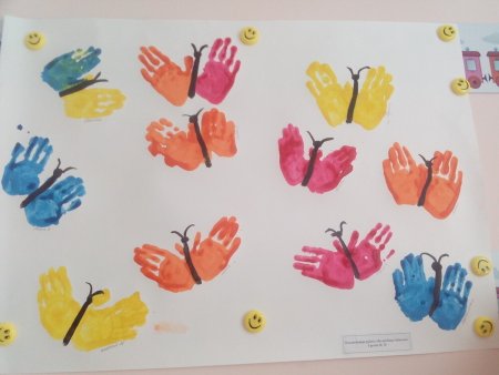 Цветные ладошки Лыкова рисование ладошкой