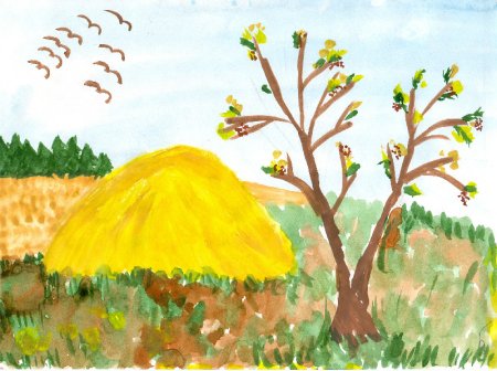 Пейзаж родной земли изо