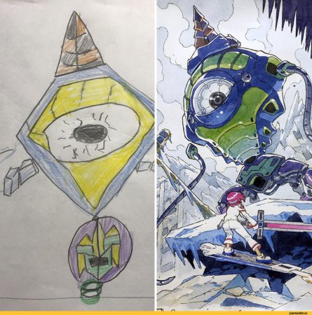 Томас Ромейн рисунки