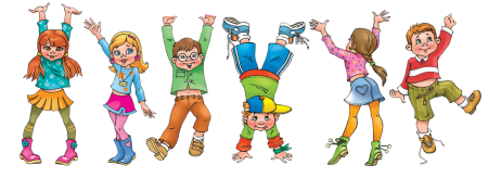 Дети на переменах мультяшные