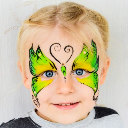 Аквагрим бабочка