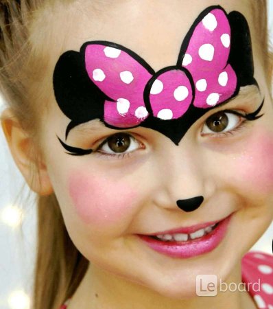 Аквагрим Микки Мауса