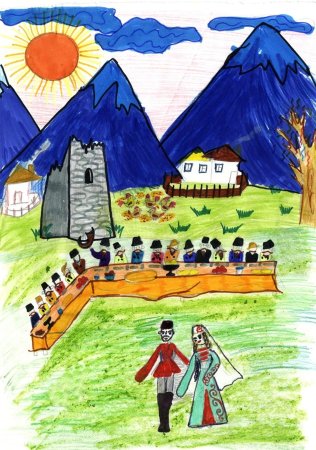 Дагестан рисунок