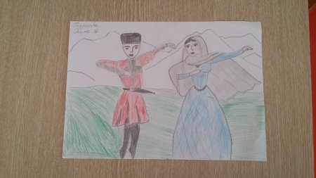 Рисунки про Дагестан для детей