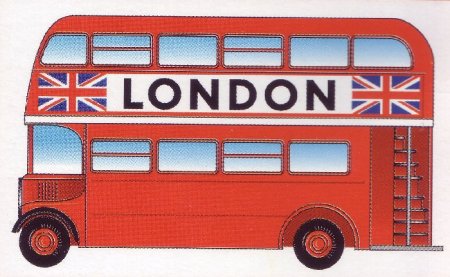 Рисование английский автобус