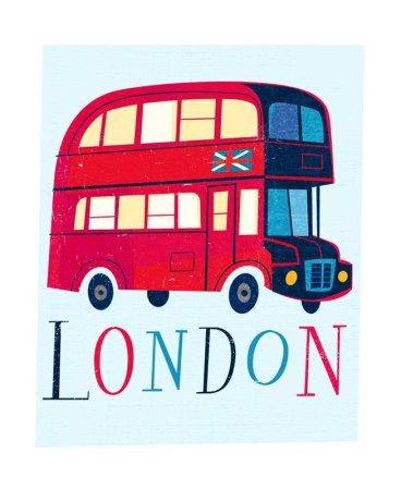 Рисование английский автобус