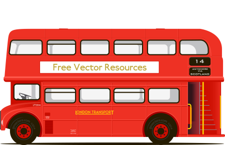 Автобус Лондон сбоку