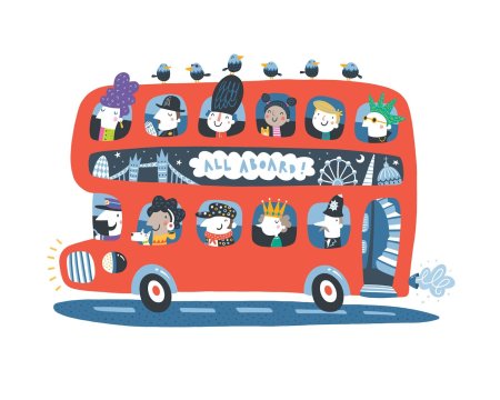 Лондонский автобус для детей