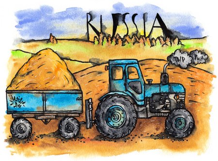 Трактор т 40 рисунок