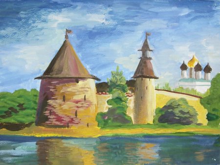 Древнерусский город Псков