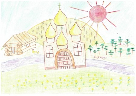 Рисунок на тему древняя Русь