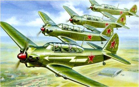 "Советский истребитель и-16 Тип 18 героя СС Василия Голубева" м1:48