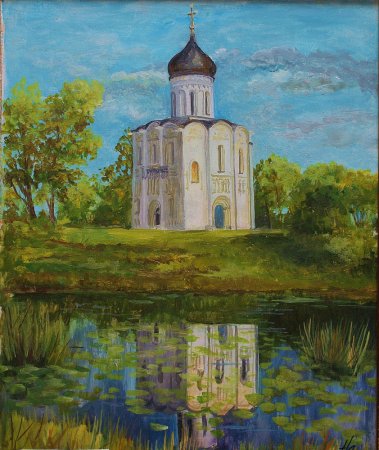 Храм Покрова на Нерли картины художников
