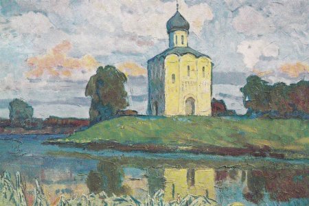 Рисование храма Покрова на Нерл