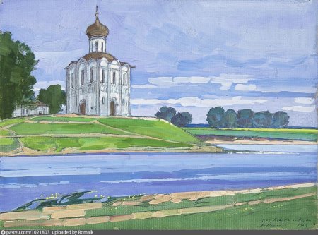 Храм Покрова на Нерли отмывка