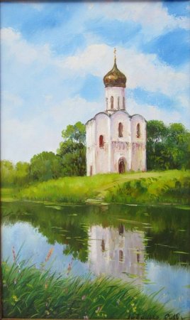 Церковь Покрова на Нерли Графика