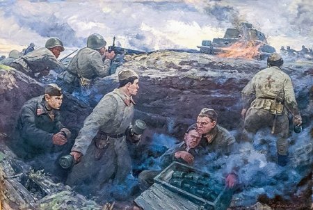 Подвиг героев Панфиловцев