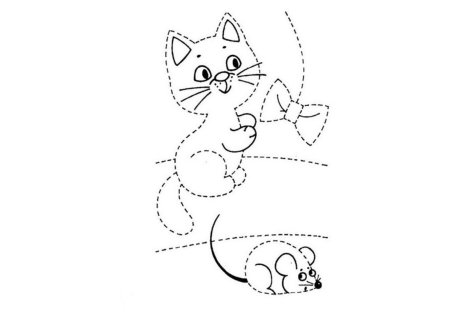 Обвести по контуру