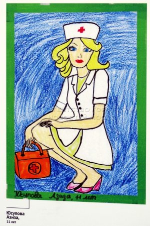 Врач рисунок