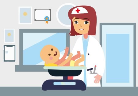 Медсестра рисунок для детей