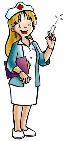 Раскраска медсестра