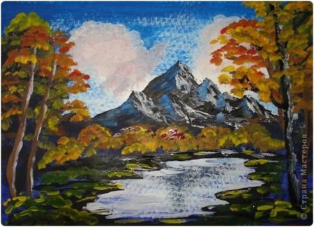 Уроки рисования пейзажа