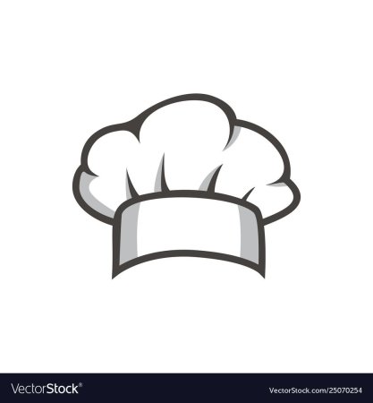 Шапка повара вектор