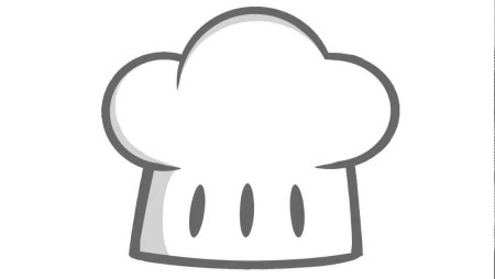 Поварской колпак рисунок