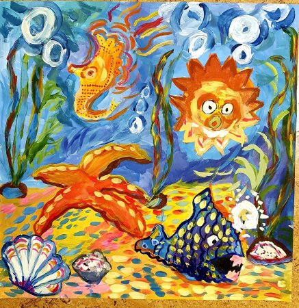 Рисование на морскую тему