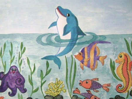 Обитатели черного моря для детей