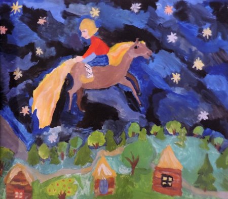 Конек горбунок raskraska