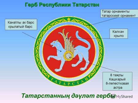 Белый Барс герб Татарстана