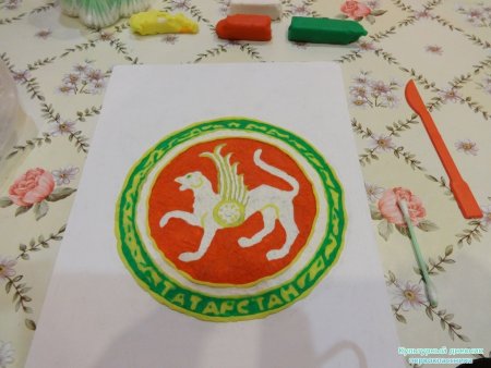 АК Барс флаг Татарстана