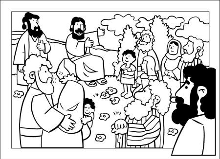 Рисунок на библейскую тему