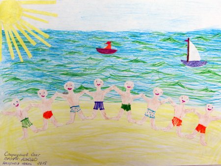 Рисование на тему море