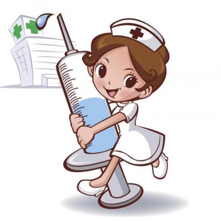 Медсестра мультяшка