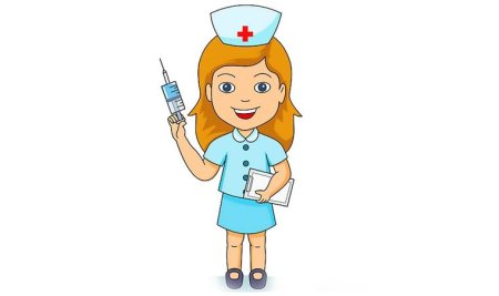 Медсестра рисунок