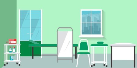 Ребенок в кабинете врача