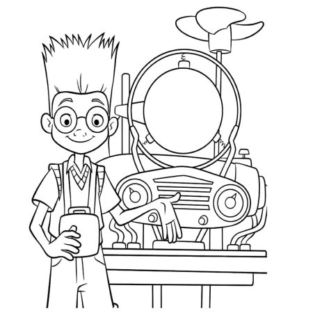 Профессии будущего раскраска